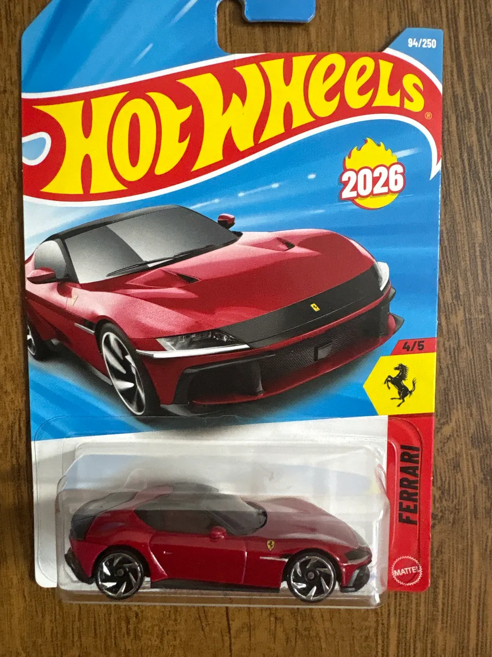 Ferrari SF90 Stradale Cinza Hotwheels Lacrada 2025 - Brinquedos e