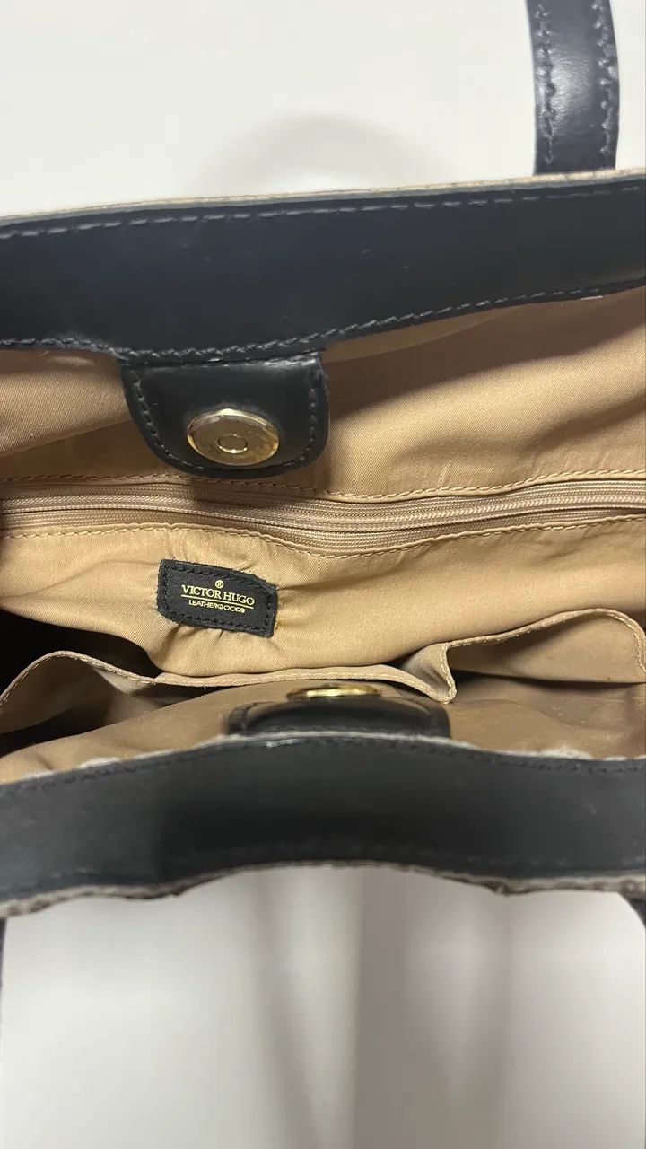 Bolsa Victor Hugo G Original Excelente Estado - Foto 2