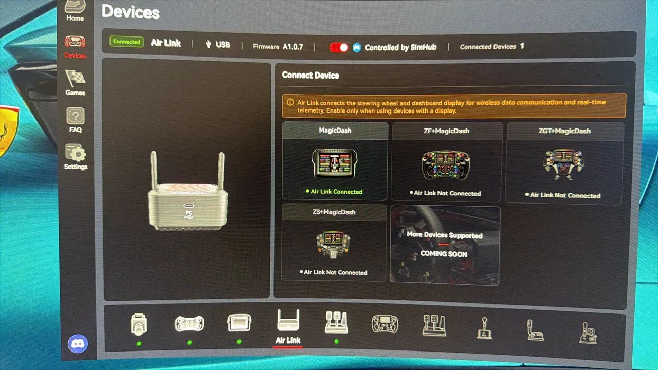 Simagic airlink