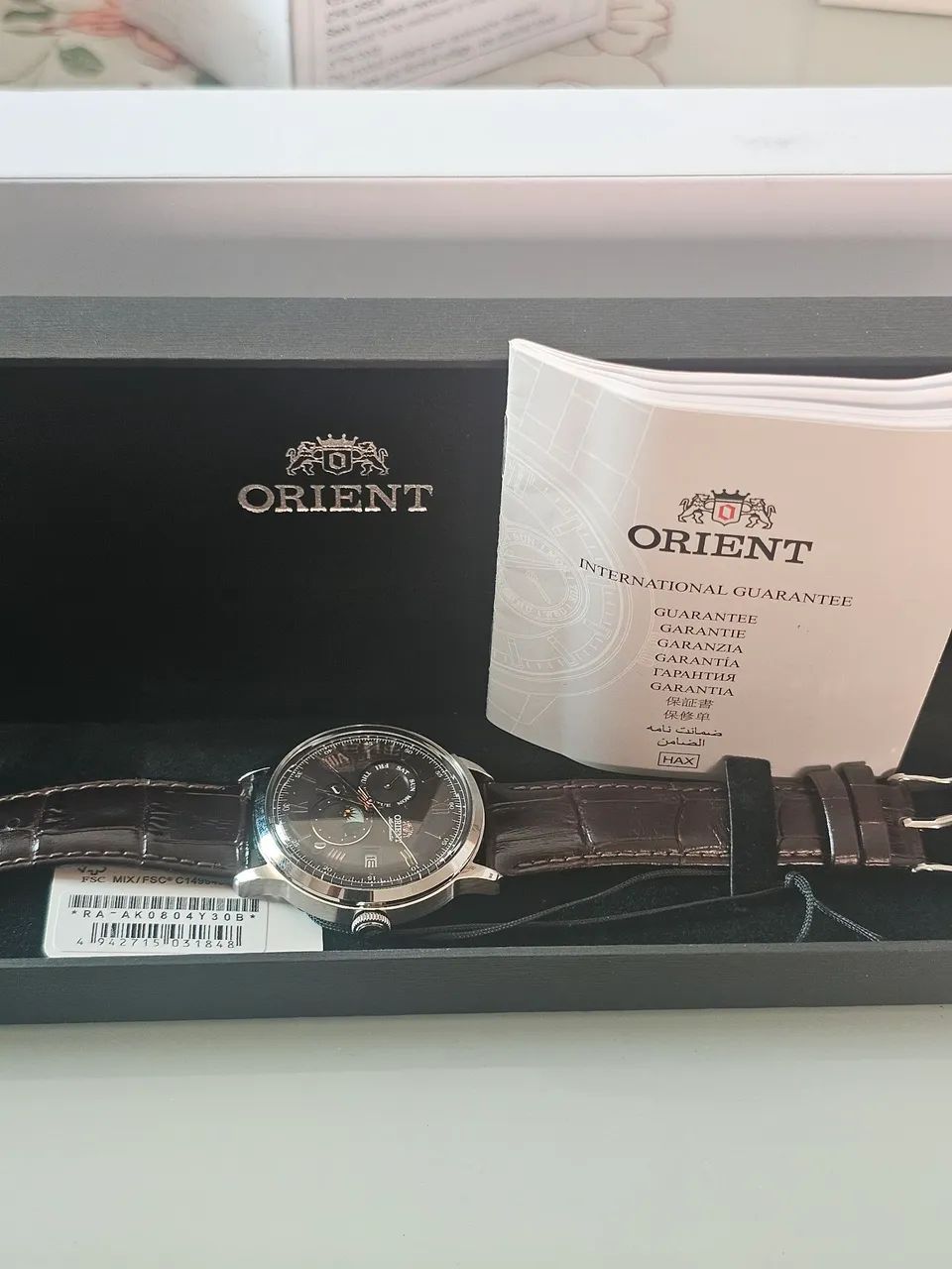 Relógio Orient Bambino Sun and Moon  - Foto 4