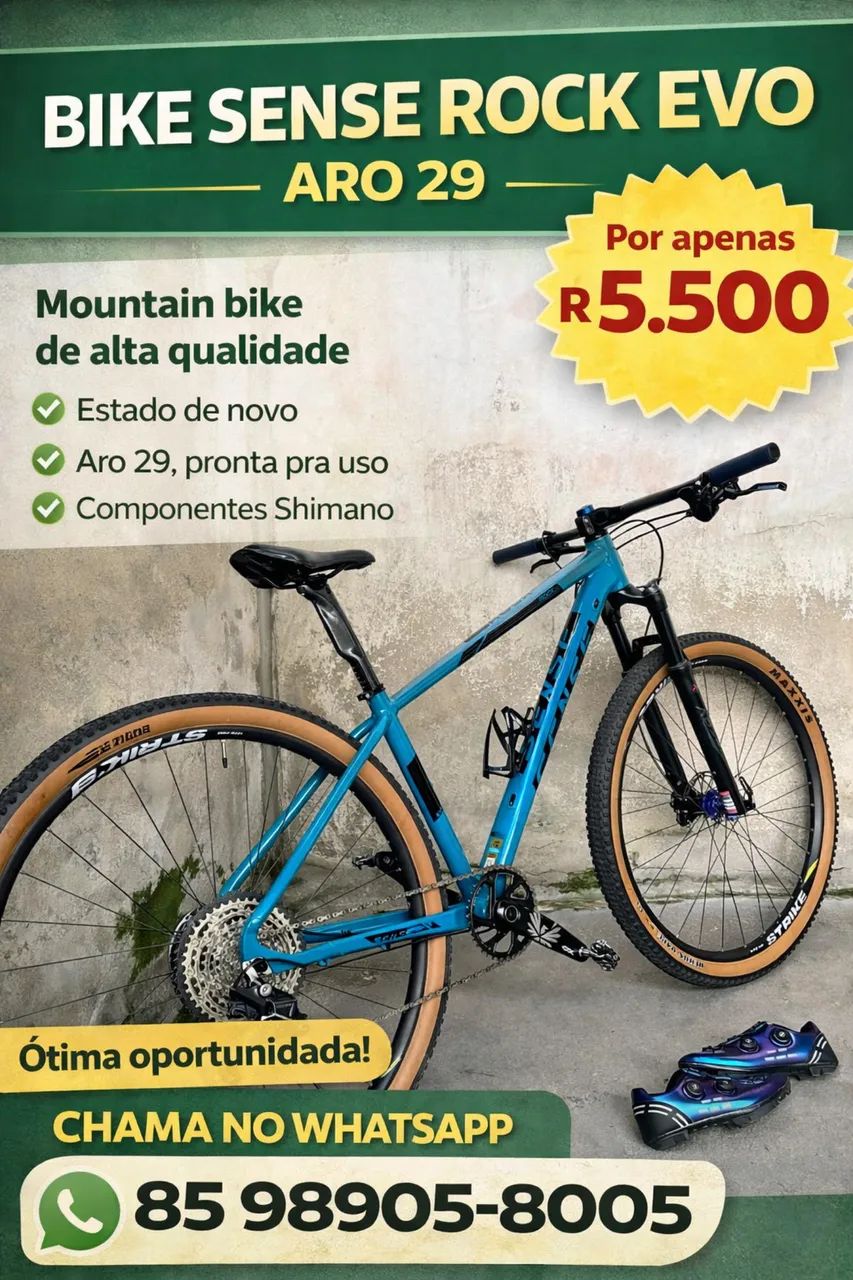 Bike sense rock evo 