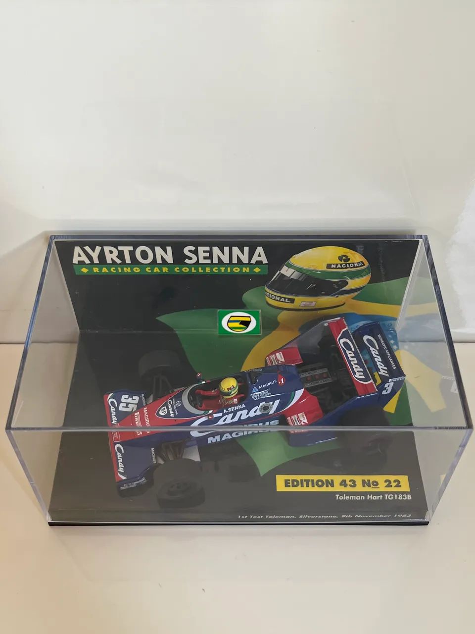 Ayrton Senna 1:43 F1 Minichamps Edition 43 N:22 Toleman Hart