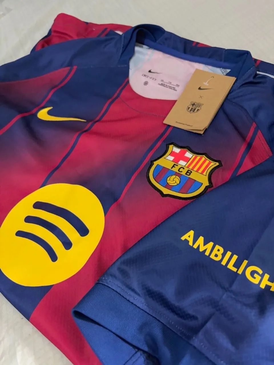 Camisa do Barcelona tamanho GG temporada 25/26