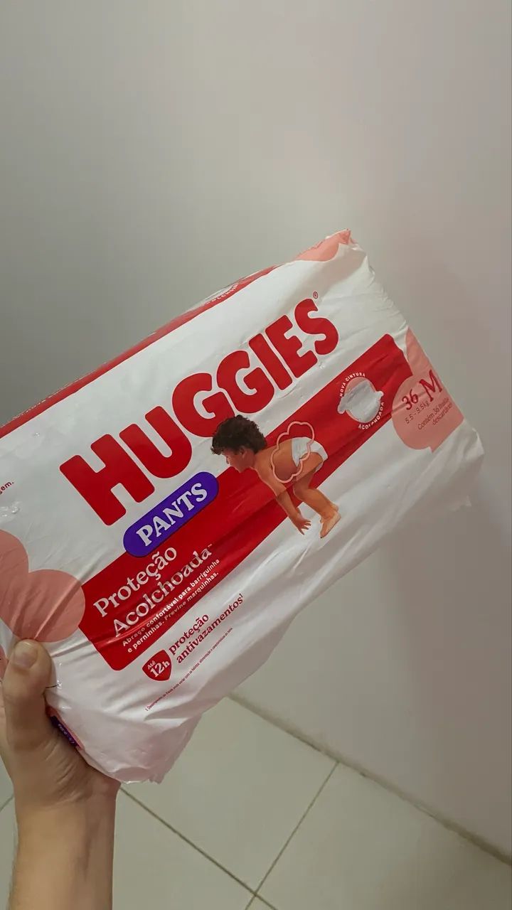 Fralda Huggies Pant shortinho - Foto 2