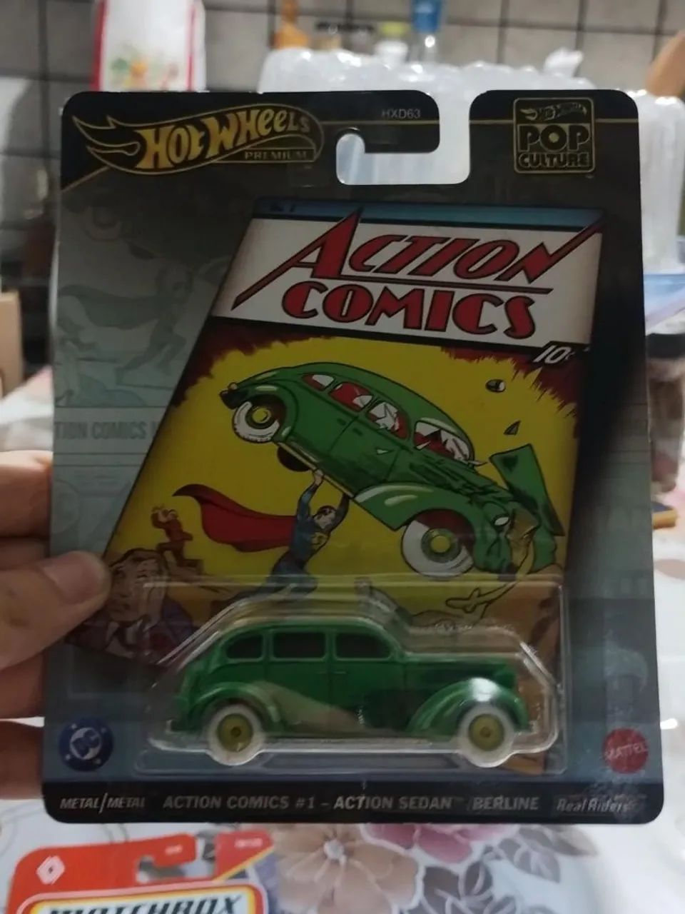 Hot wheels premium super man