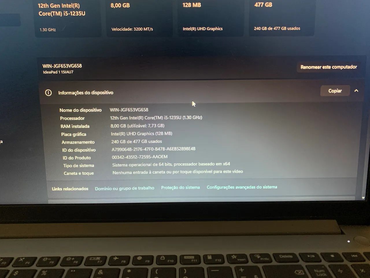 Notebook Lenovo  - Foto 3