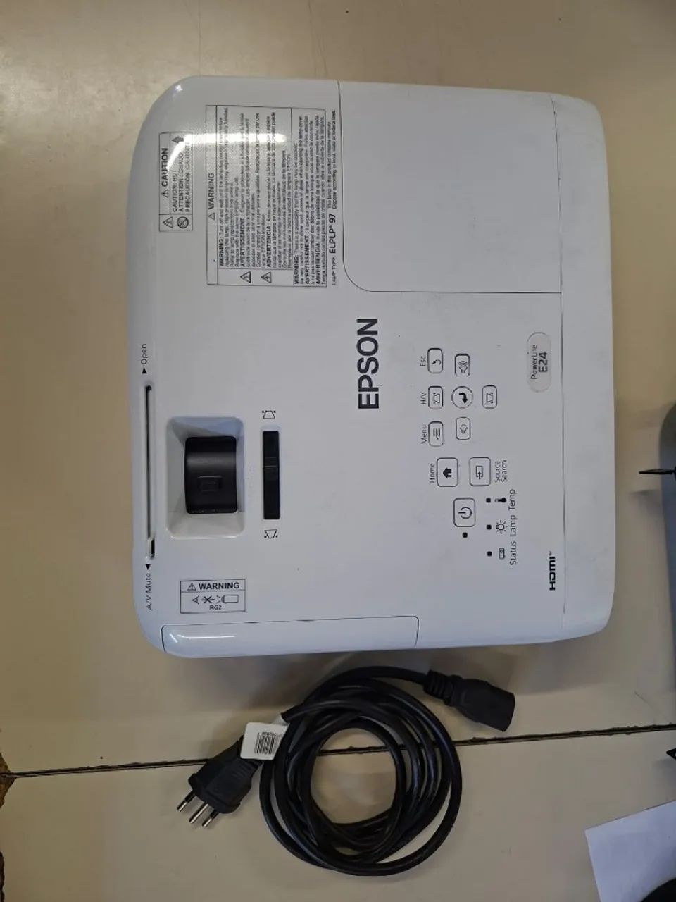 Projetor Powerlite E24 3600limens V11HB51021