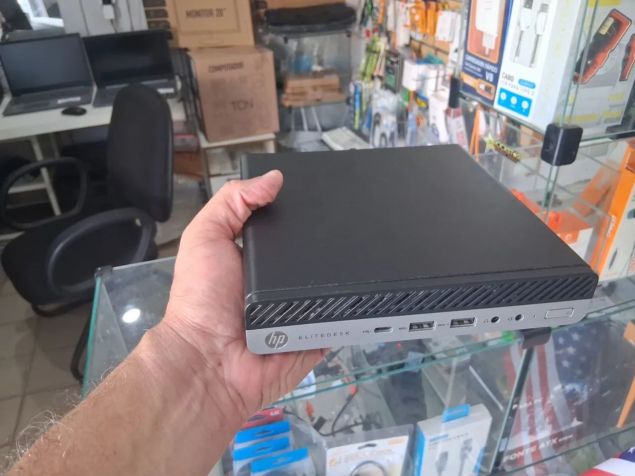 Mini PC HP Core i5, com SSD - Foto 4