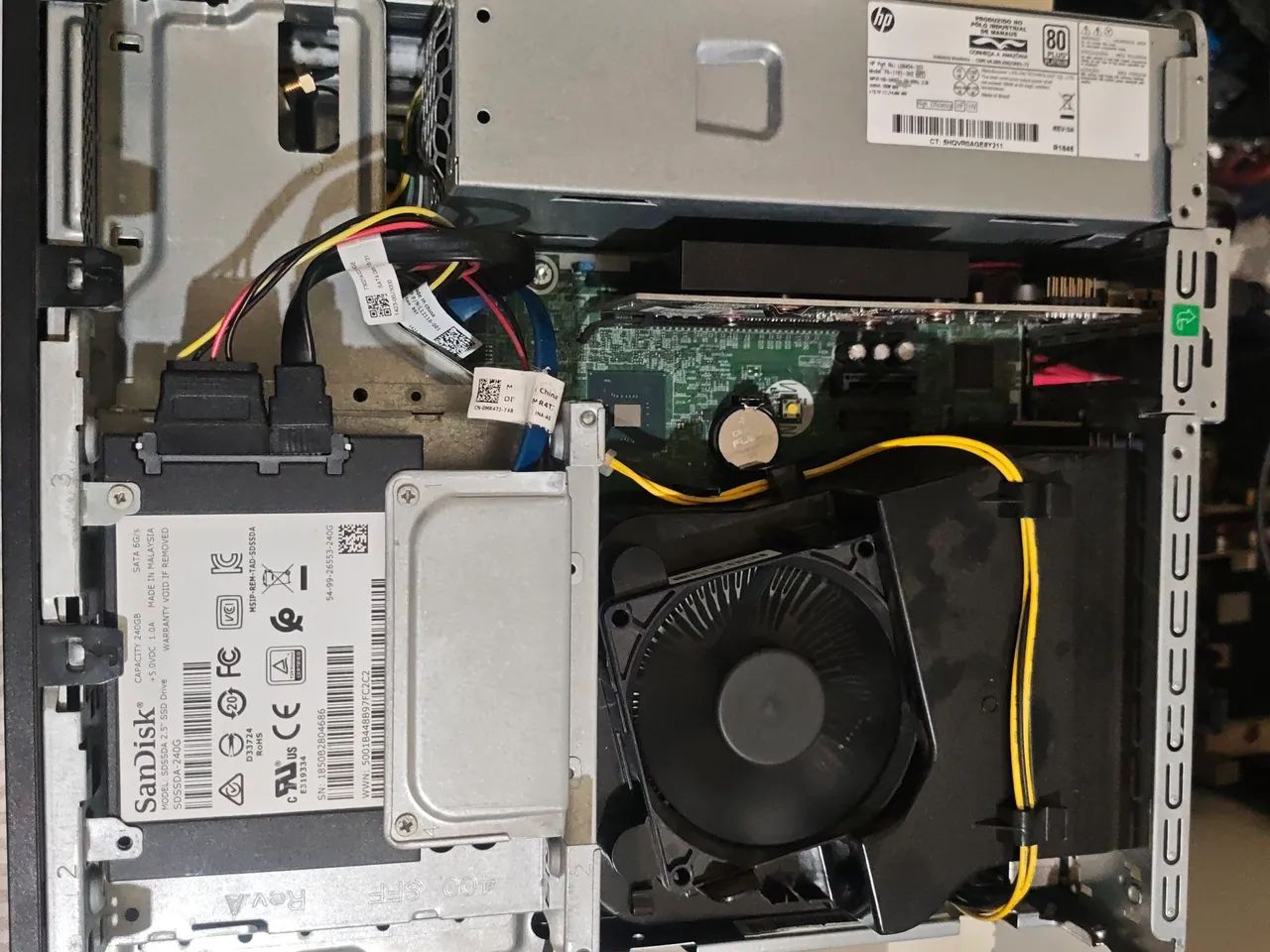  Hp Prodesk Intel Core i5-8500 8GB Ddr4 SSD 240GB