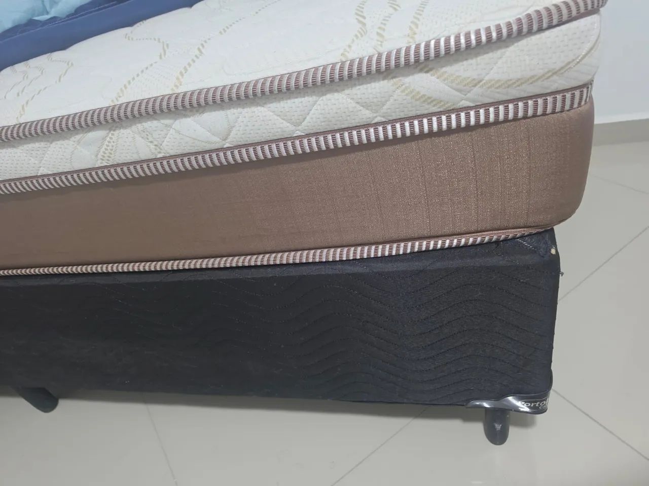 Cama box com colchão solteiro  - Foto 2