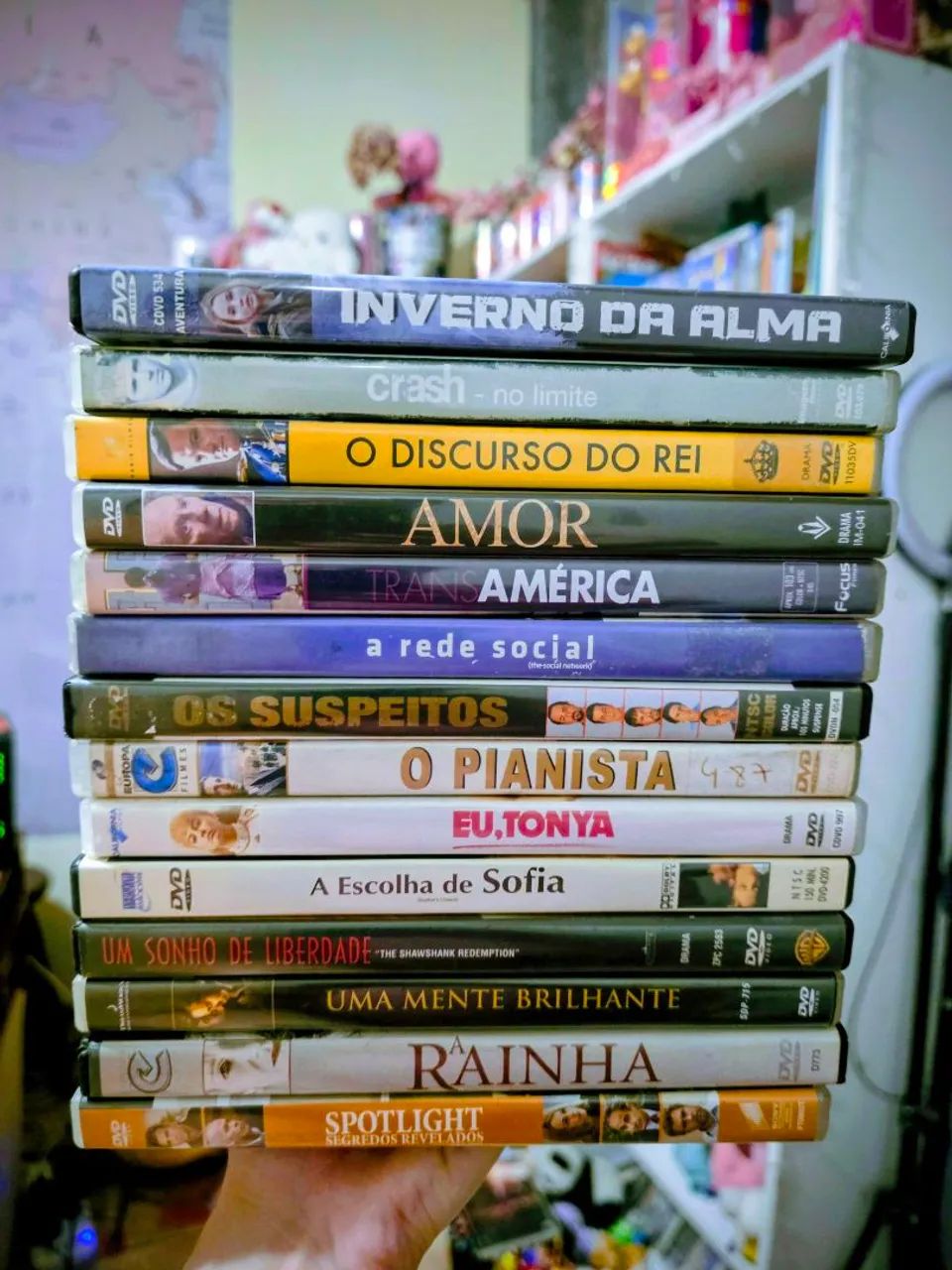 Lote dvds filmes indicados e vencedores do oscar