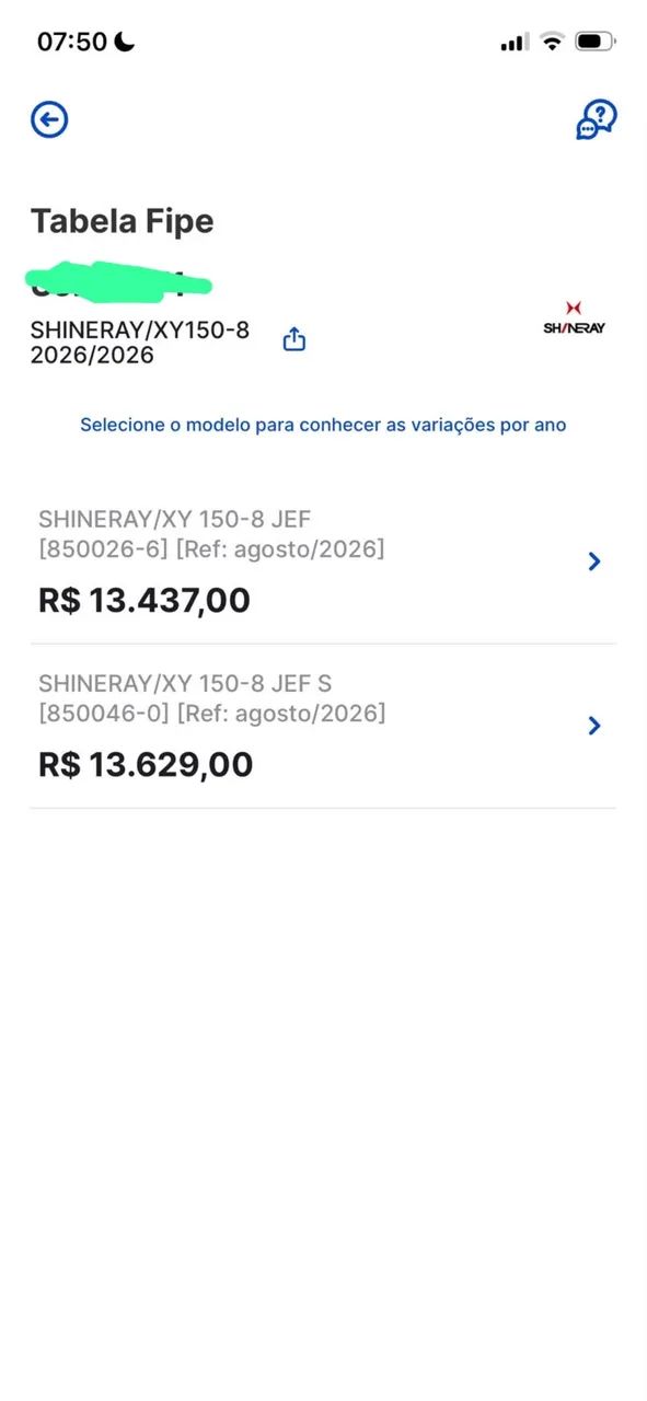 Shineray 150 