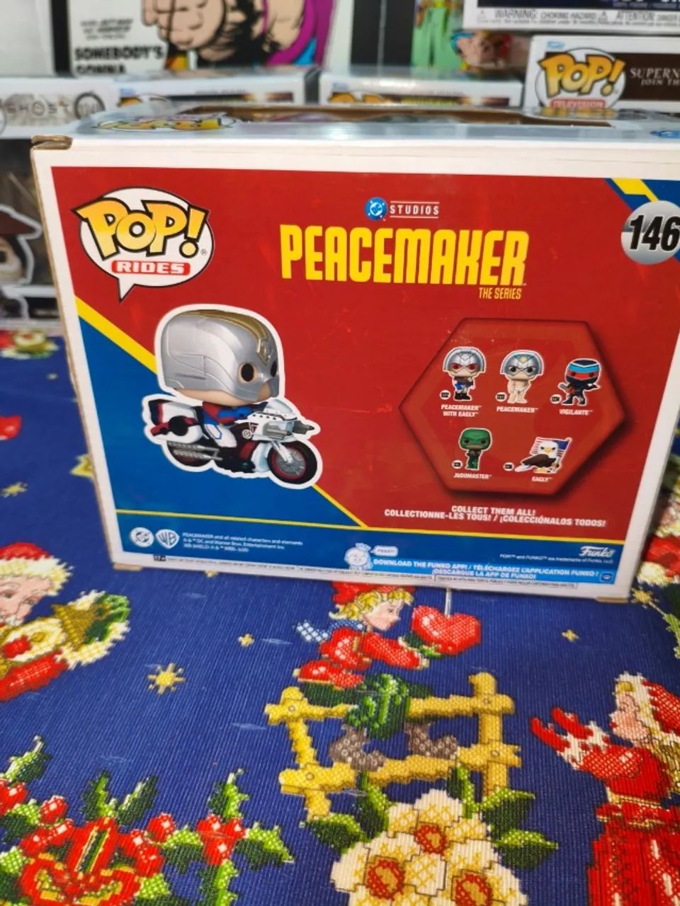 Funko Pop! Television: Rides Dc Comics Peacemaker On Peacecycle #146 - Foto 4