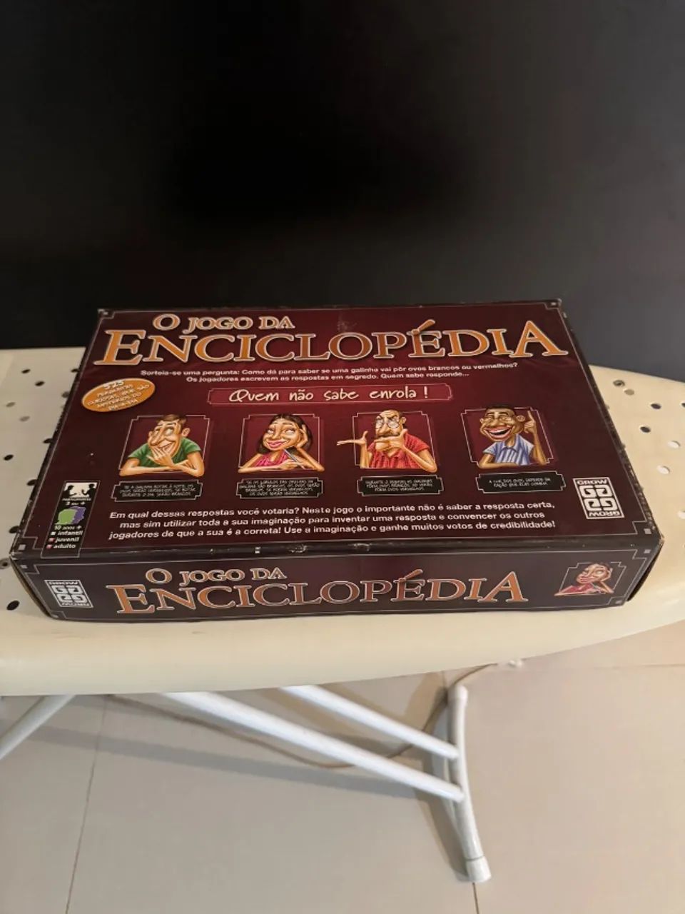 O Jogos da Enciclopédia Jogo de Tabuleiro
