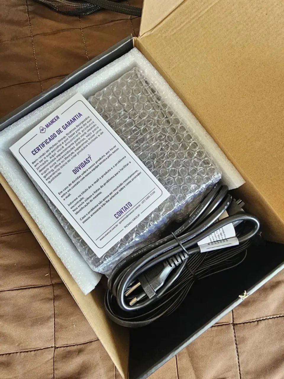 Fonte Mancer Thunder 500w Bronze 80 Plus - Nova ! - Foto 5