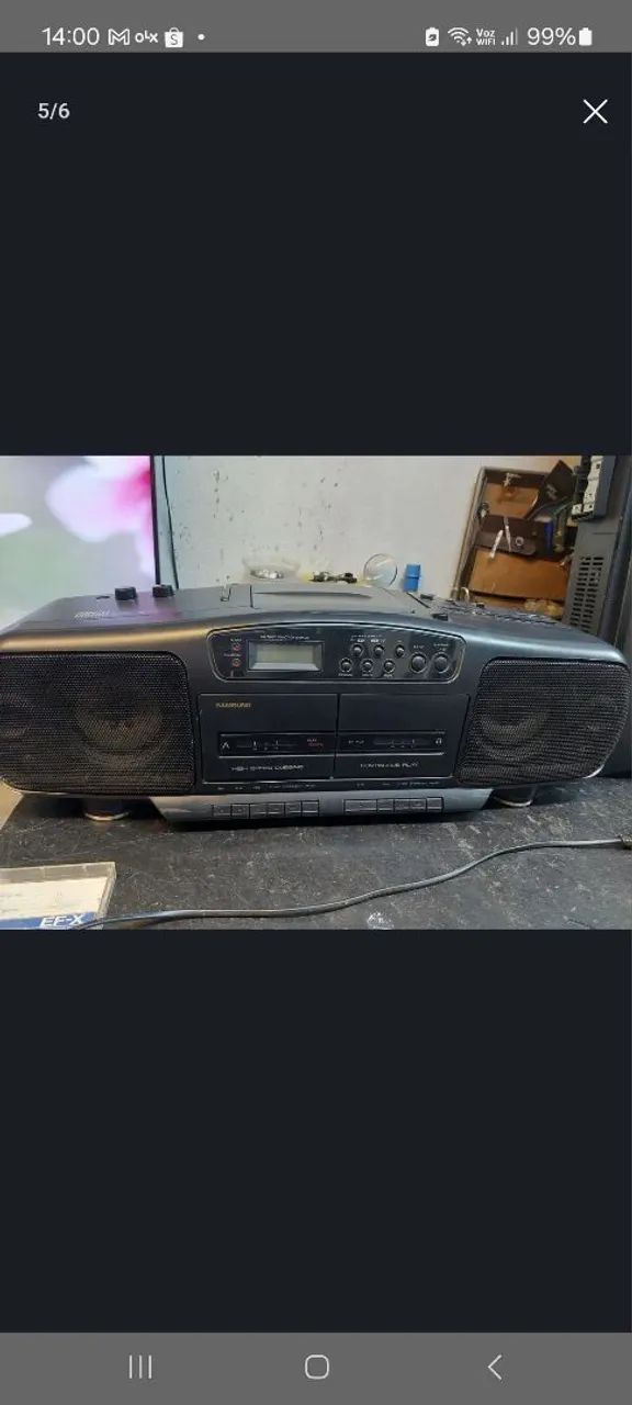 Rádio CD player Samsung RCD-1300 - Foto 3