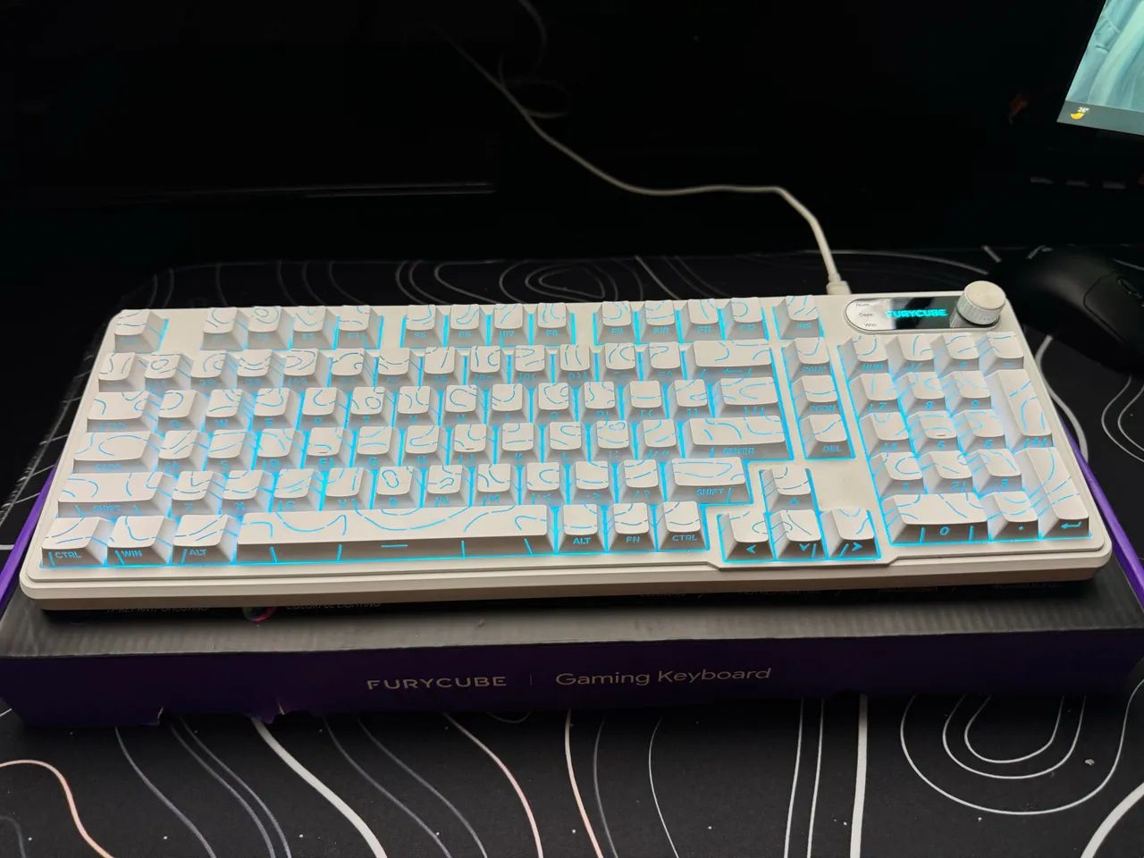 Teclado Gamer FURYCUBE RGB - Foto 4