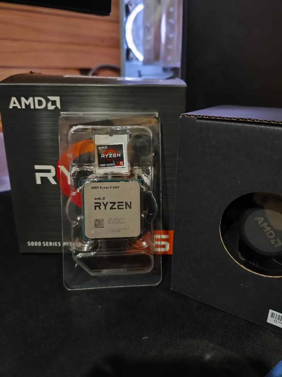 Ryzen 5 5600+caixa+cooler box original - Processadores - Monte
