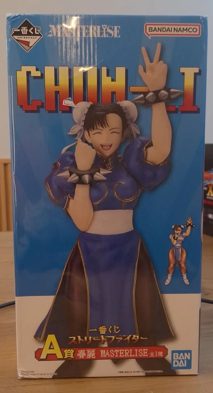 Action Figure Chun-li Masterlise Original Bandai Namco