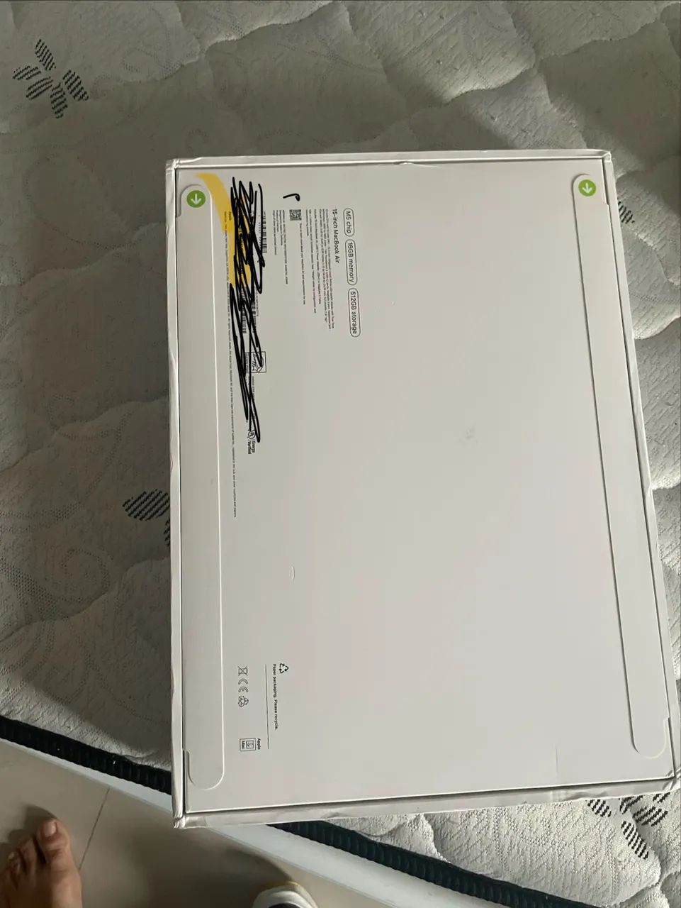 Mac Book Air lacrado m5 16 Gb Ssd 512 tela 15? - Foto 4
