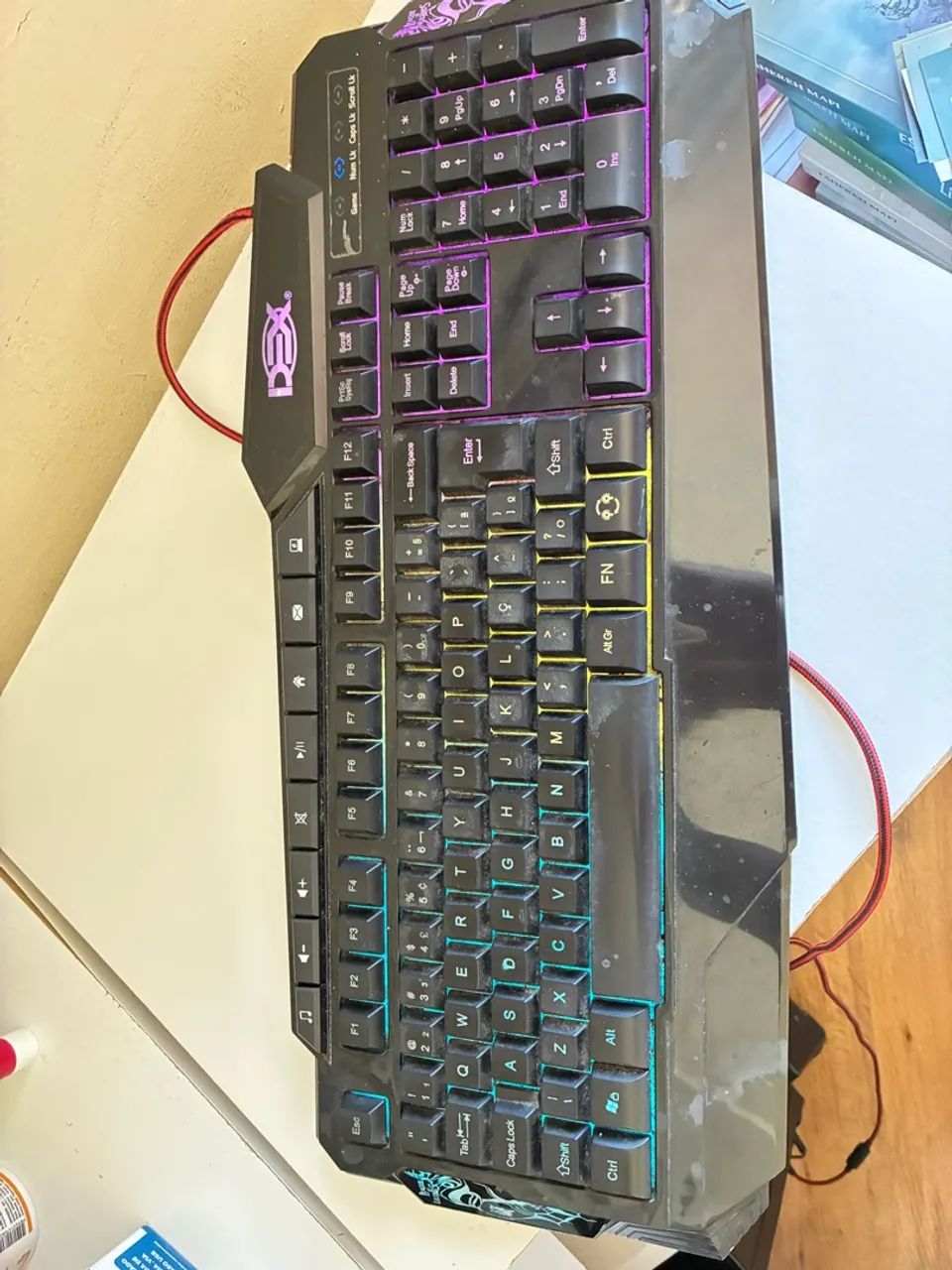 Teclado gamer Dex LTK- 020 - Foto 2
