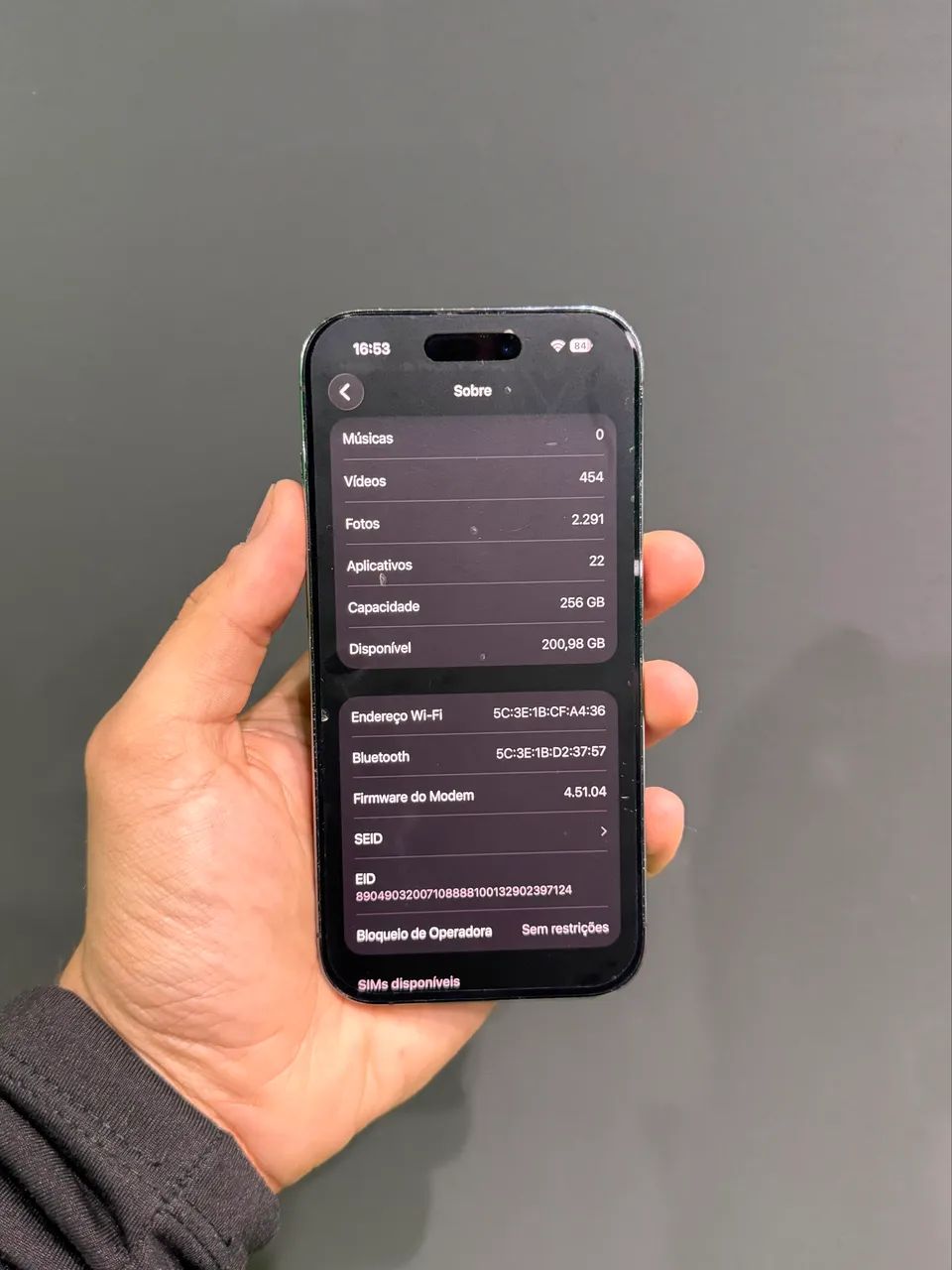 iPhone 14 Pro 256GB | Face ID OK | Câmeras OK | R$ 2.900