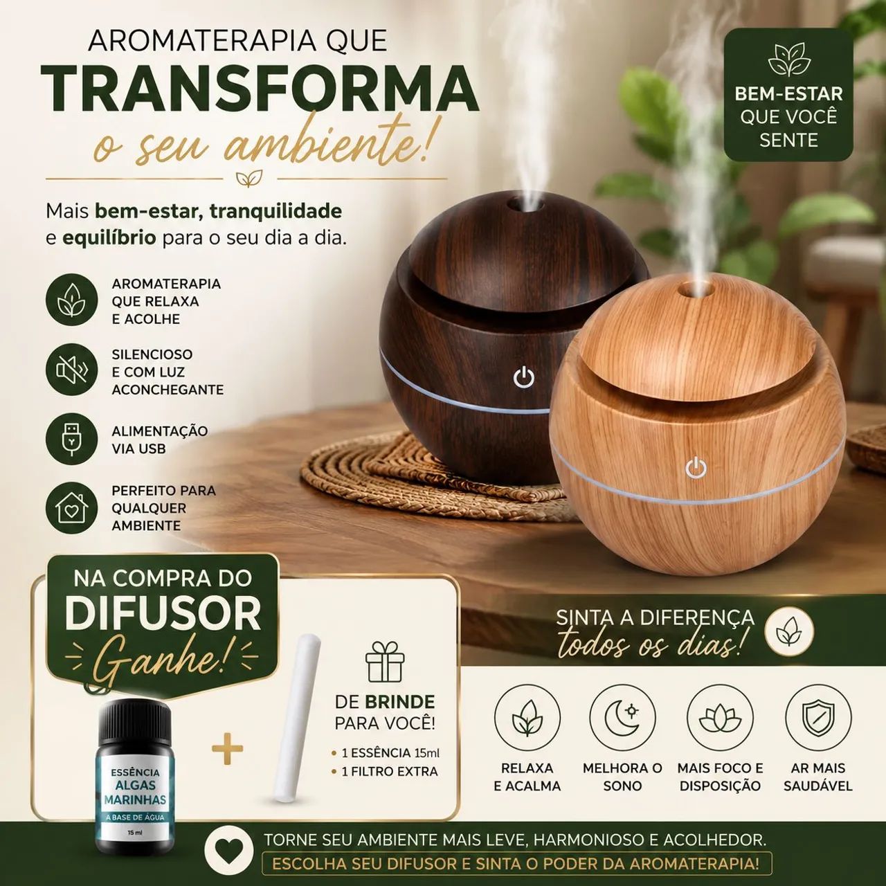 Difusor de Aromas 