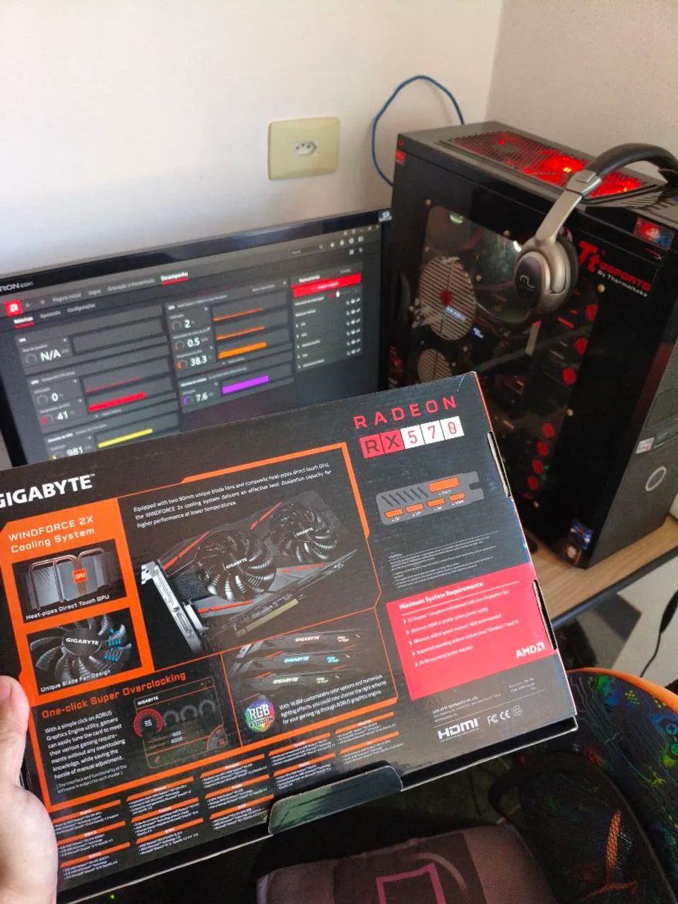 Rx 570 4G Gigabyte  - Foto 3