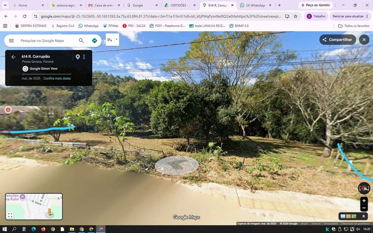 Terreno 2000m² colônia Dona luiza - contrato de compra e venda -  mapa na descrição  - Foto 2