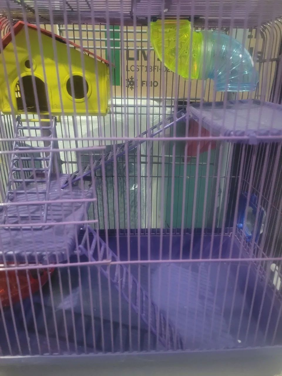 GAIOLA PARA HAMSTER SEMI NOVA - Foto 2