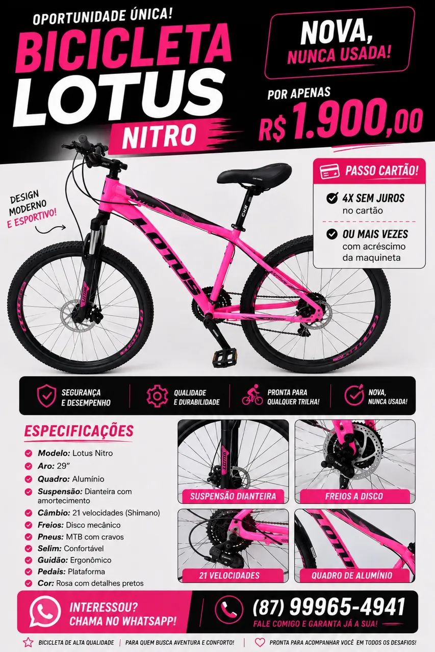 Bicicleta nova a venda  - Foto 2