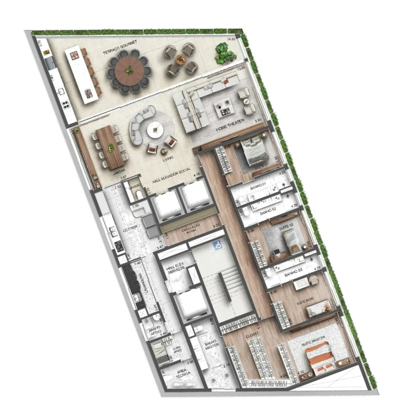 PLANTA 412m²