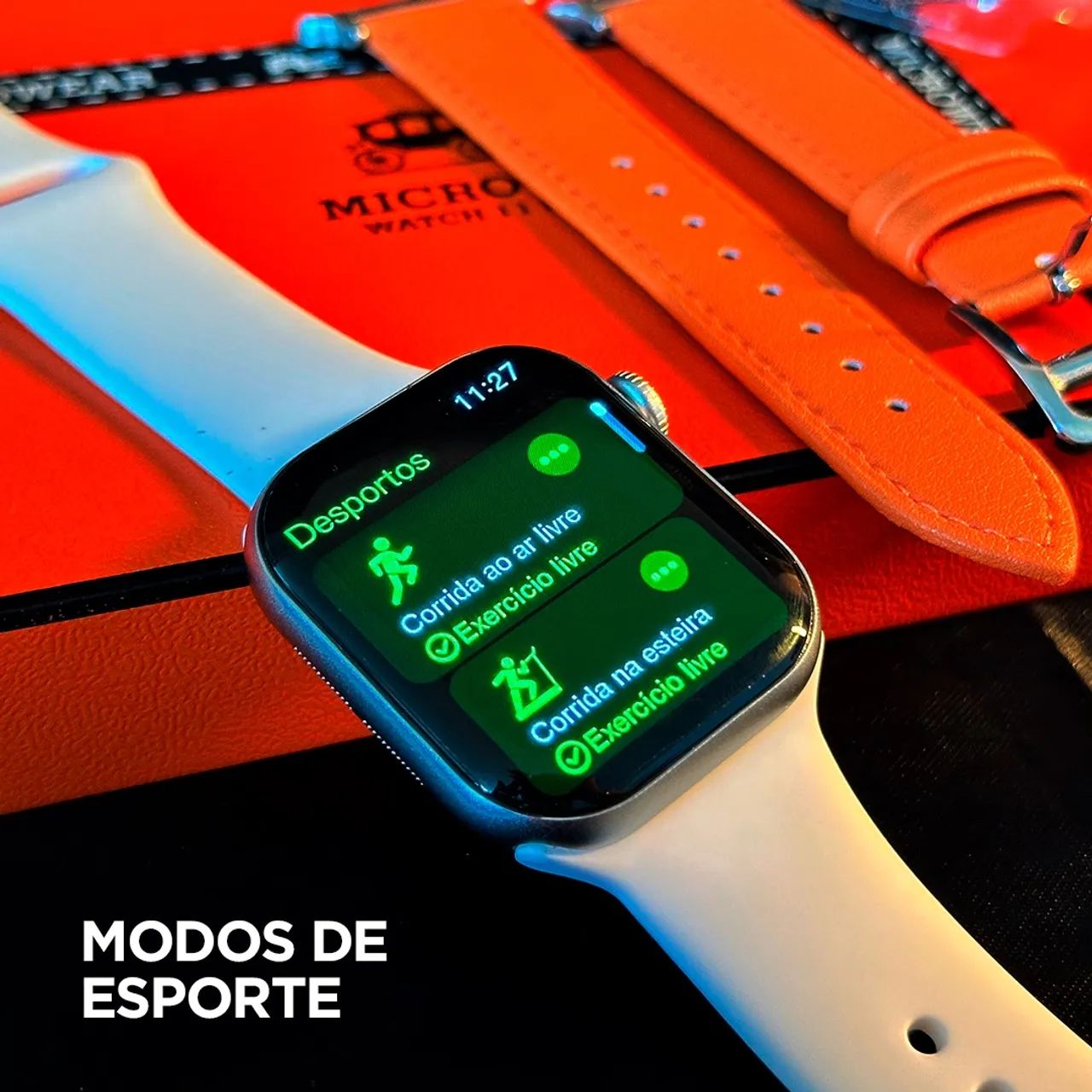 SMARTWATCH W11 PRO MINI 42MM AMOLED CHATGPT WHATSAPP - Foto 4