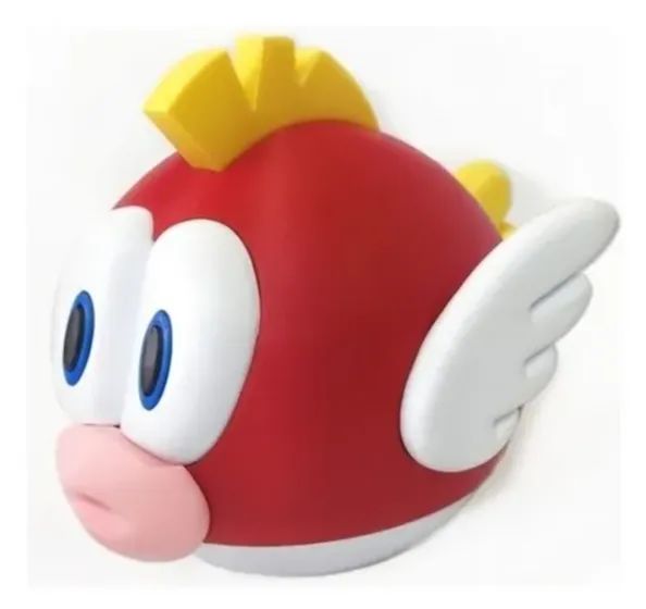 Boneco Decorativo Colecionavel Cheep Cheep- Super Mario Bros