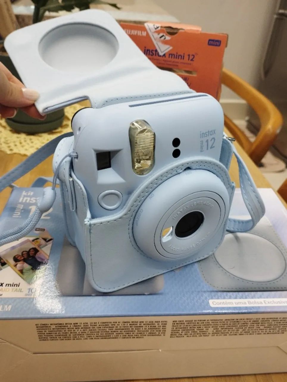 Câmera Polaroid Azul Nova - Foto 3