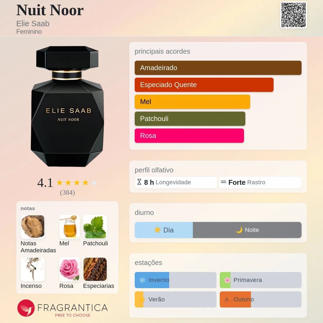 Perfume Elie Saab Nuit Noor 90 ml - Foto 3