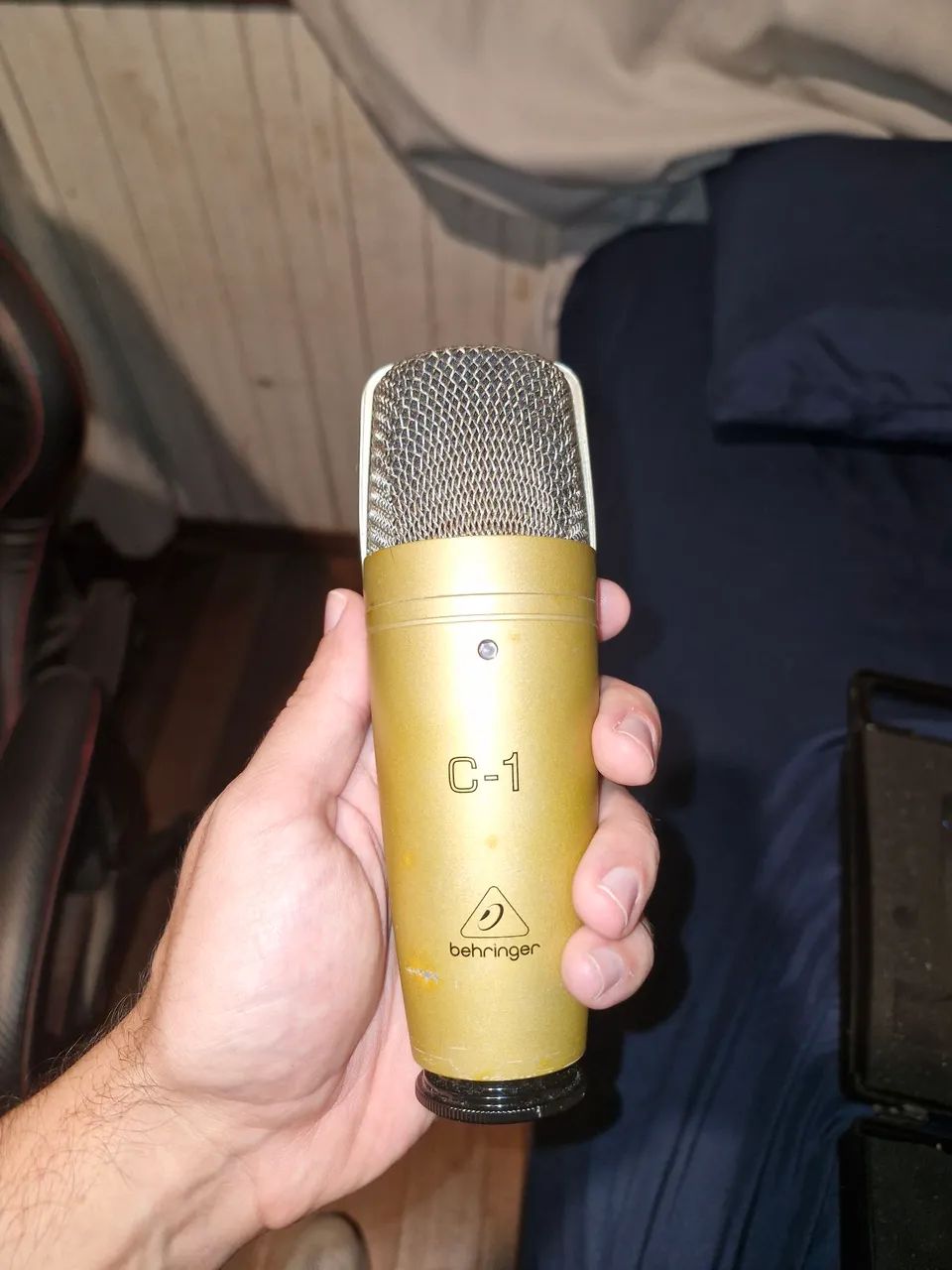 Microfone Behringer C-1 com Caixa442876693075742722