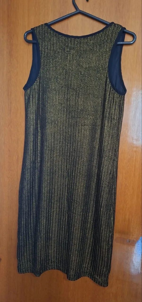 Vestido Dourado com Forro  - Foto 2