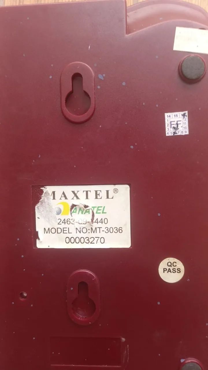 Aparelho telefônico Maxtel usado. - Foto 5