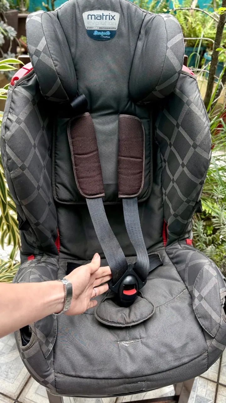 Bebê Conforto Burigotto Matrix Evolution Cinza - Foto 4