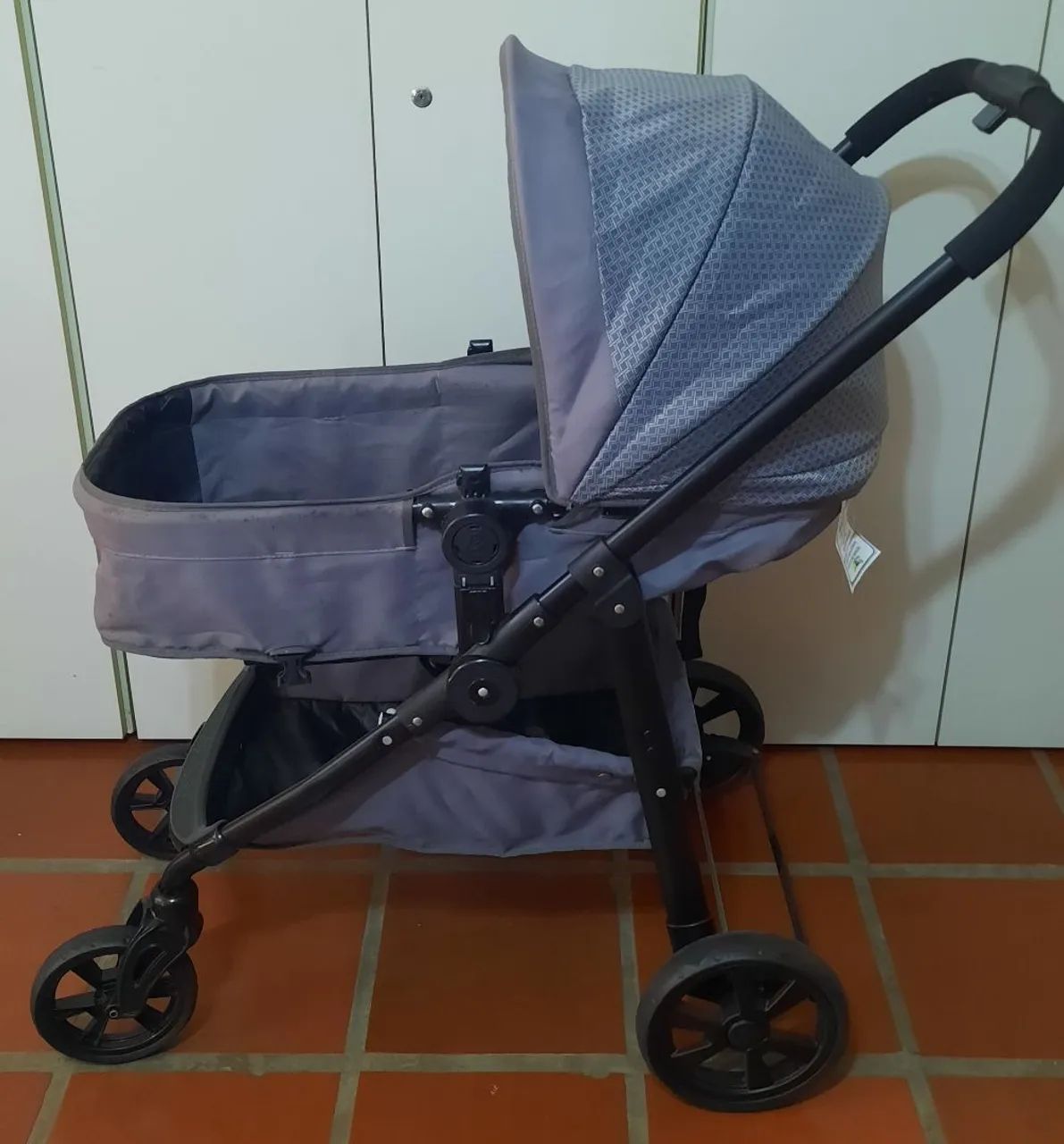 Carrinho e bebê conforto com base Galzerano - Foto 2