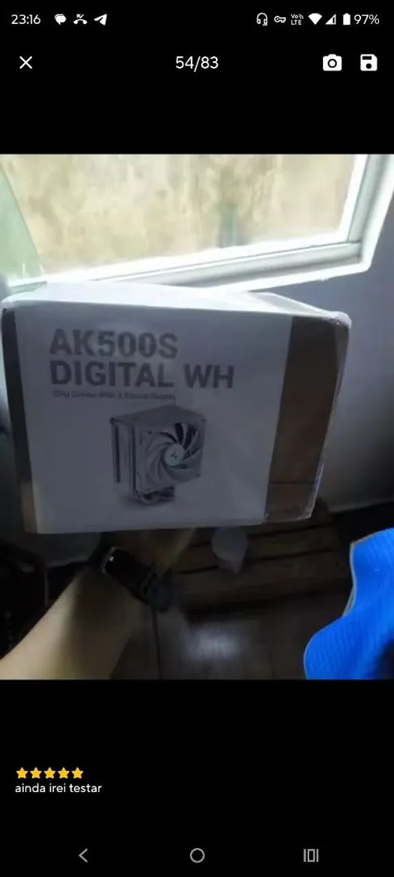 Coller deepcool ak500s digital  braco  - Foto 2