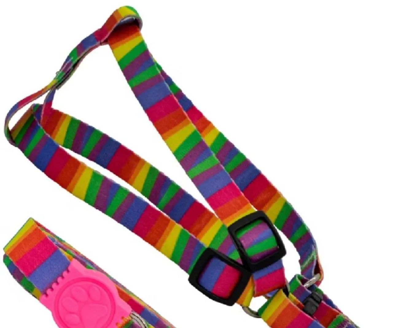 Coleira peitoral tamanho P M G