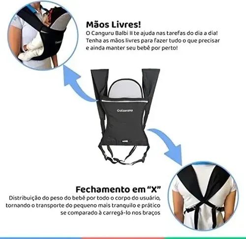 Mochila Canguru Bebê - Foto 2