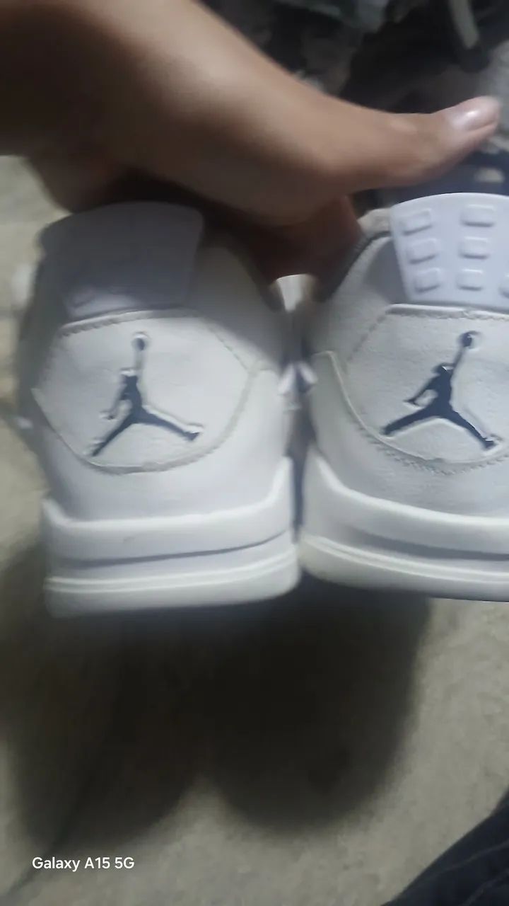 Jordan 4 branco  - Foto 3