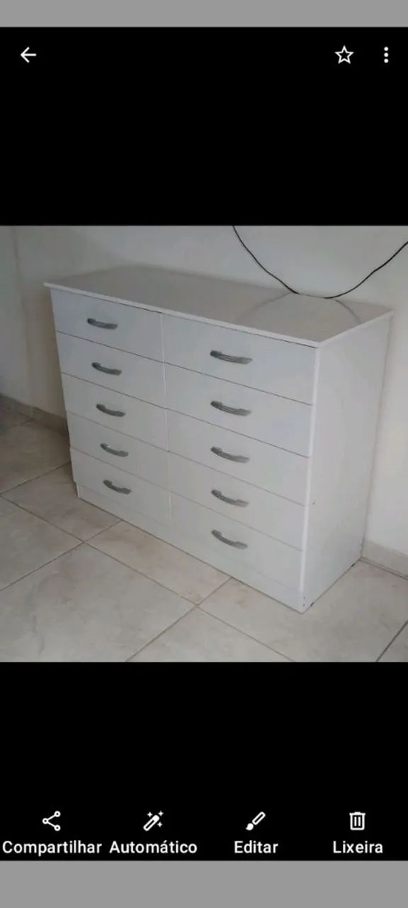 Cômoda 10 gavetas - com montagem  - Foto 2