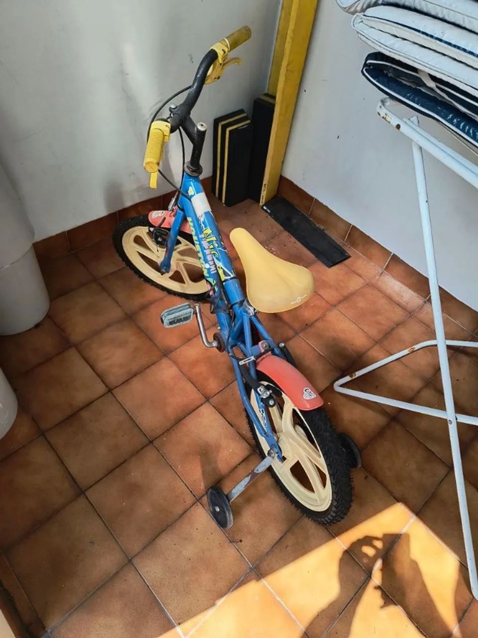 bicicleta infantil houston magic azul - Foto 3