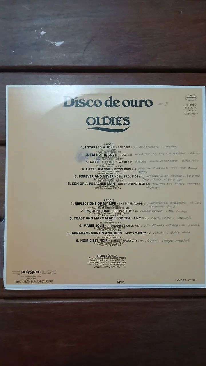 LP disco de ouro oldies usado  - Foto 2