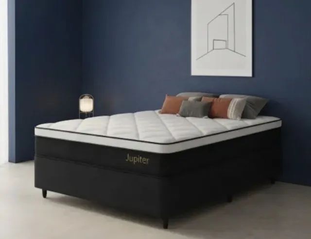 PROMOÇÃO Base com colchão jupiter Molas ensacadas 