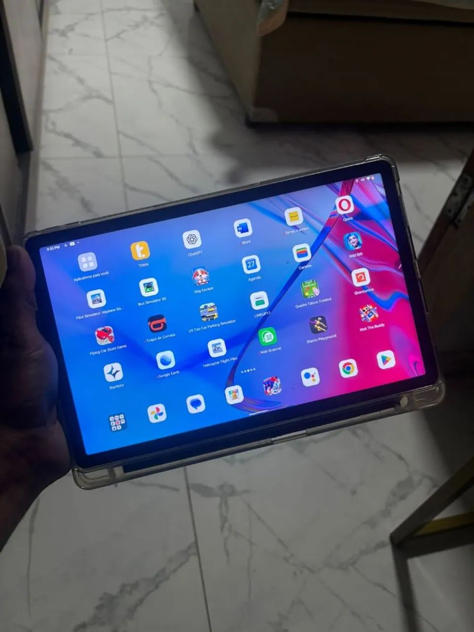 Lenovo Tab P11 Plus 11" 2K + Capa Magnética Flip e Caneta Touch - Foto 5